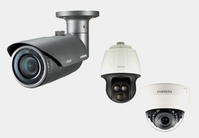 What types of surveillance cameras are there