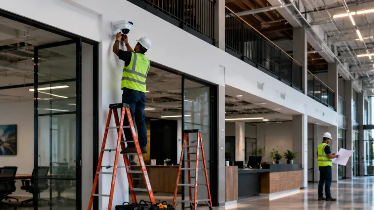 commercial security camera installation cost