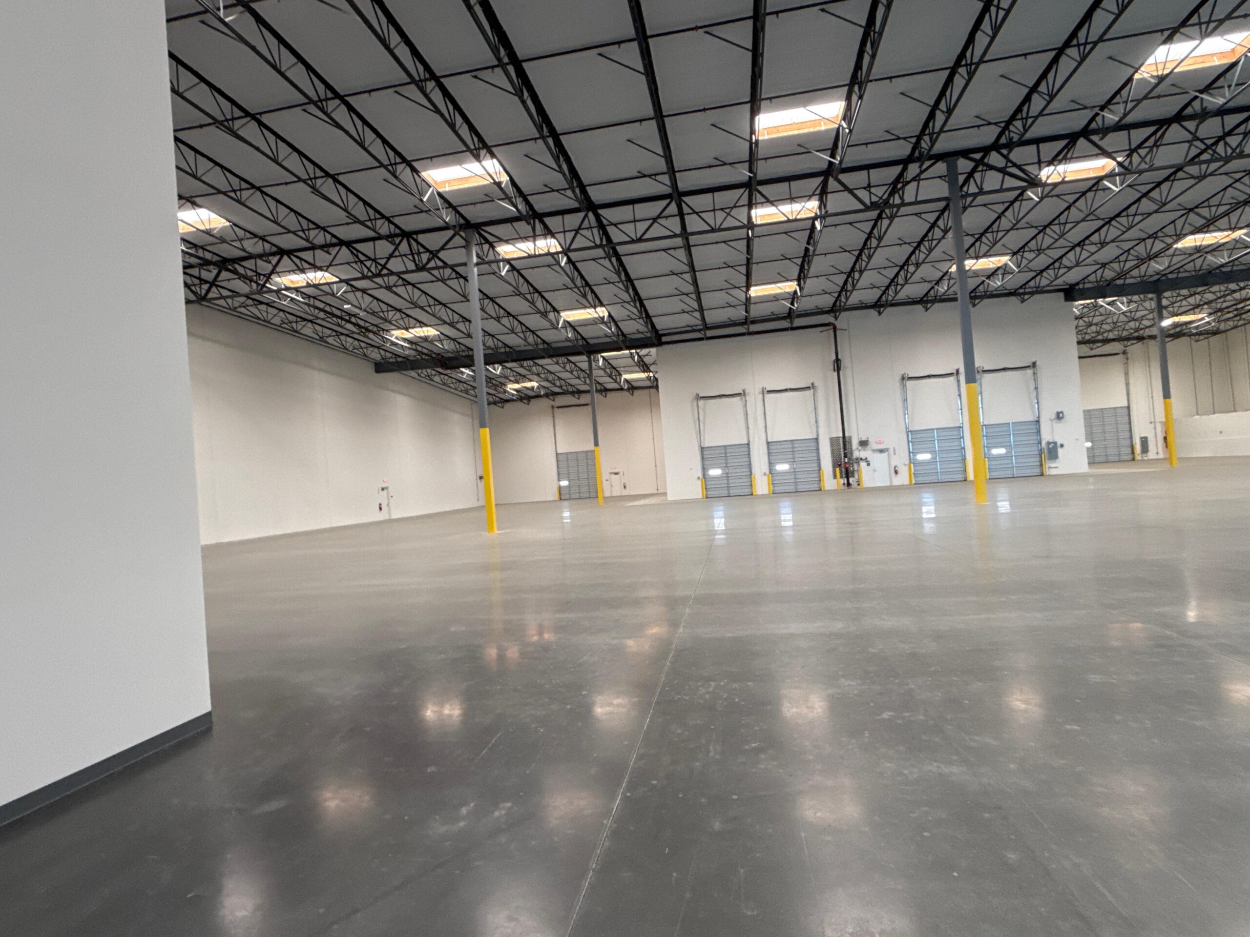 Expansive commercial interior photographed during a Starlight Cabling project